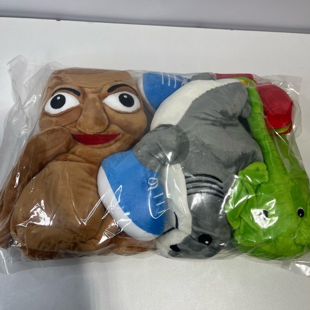 NEW Italian Brainrot Plush Set of 3 Tung Tung Tung Sahur Tralalero Tralala Shark - Picture 2 of 4
